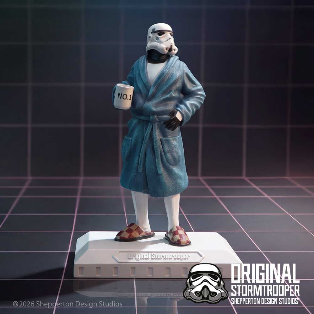 Original Stormtrooper Off Duty collectible figurine