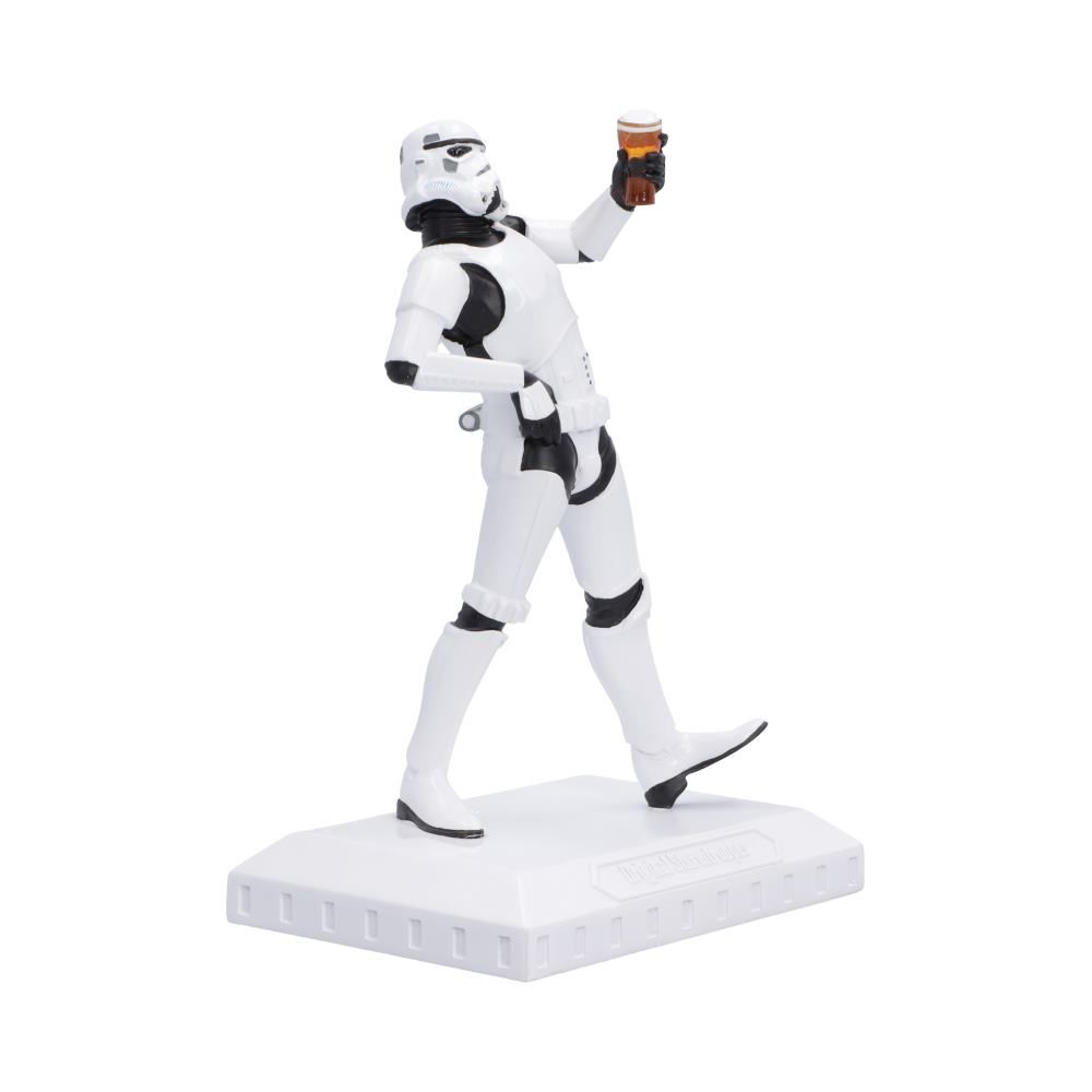 Raise a Glass Stormtrooper figurine rear side view