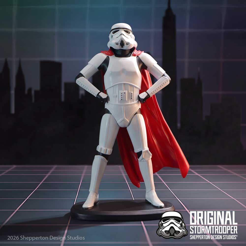 Original Stormtrooper Super Trooper collectible figurine
