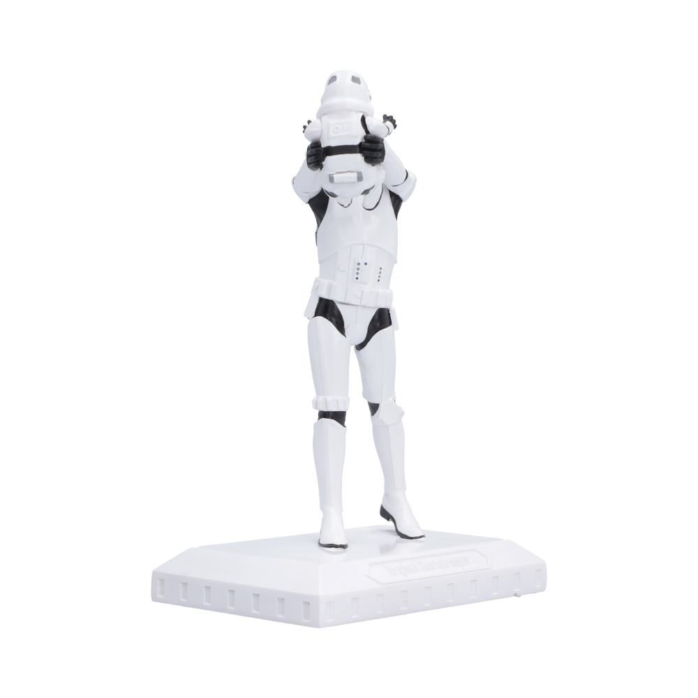 Who’s the Daddy Stormtrooper figurine rear view