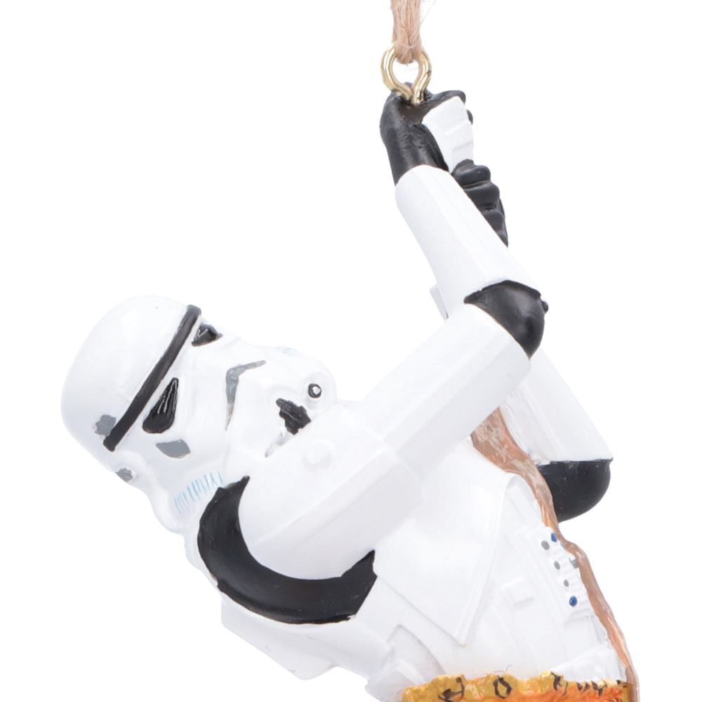 Original Stormtrooper swinging from vine ornament