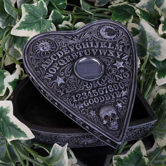 Ouija Board Heart Shaped Box