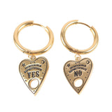 Ouija Board Planchette Earrings