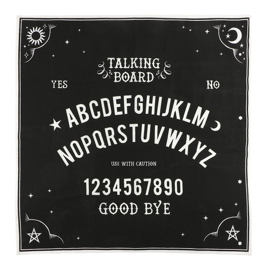 Ouija board altar cloth