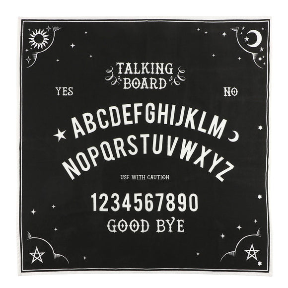 Ouija board altar cloth