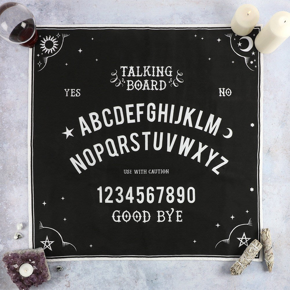 Ouija board altar cloth