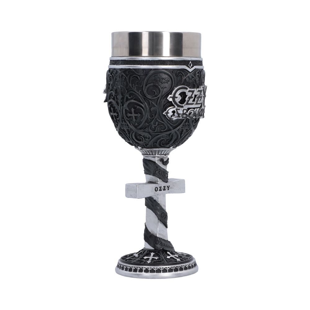 Ozzy Osbourne Prince of Darkness goblet side view