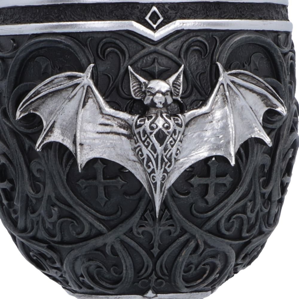 Ozzy Osbourne goblet sculpted bat detail