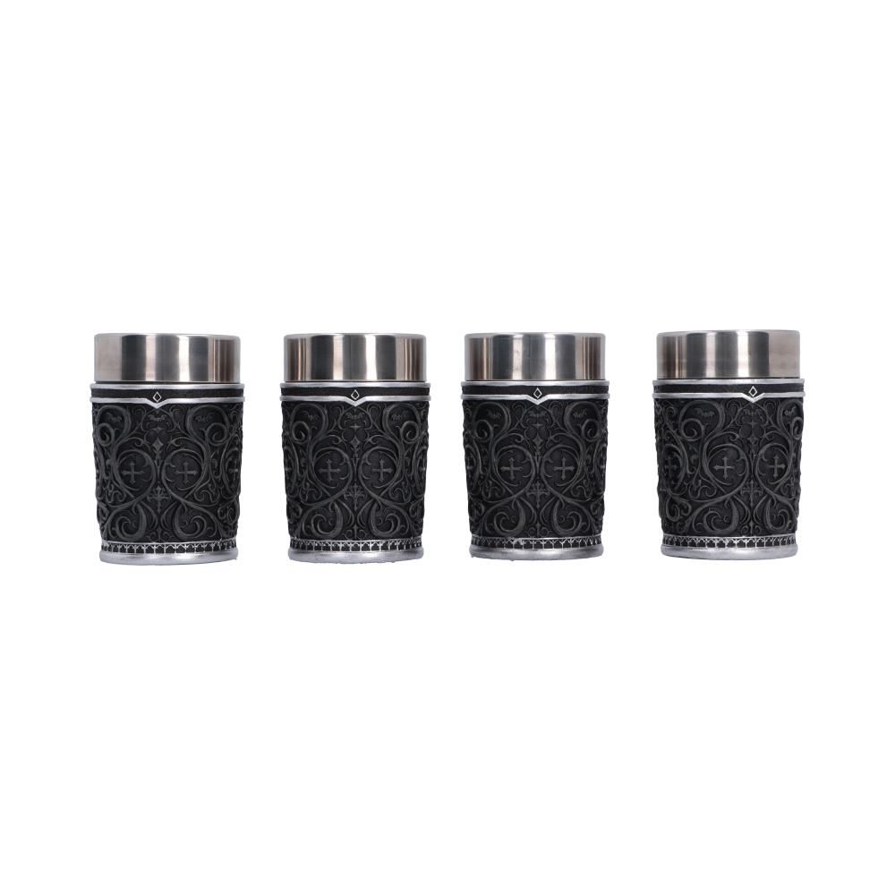Ozzy Osbourne shot glass set gothic designs