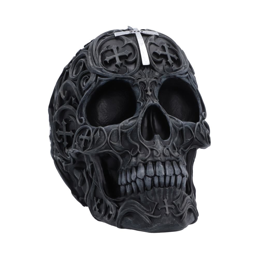 Official Ozzy Osbourne Prince of Darkness skull ornament by Nemesis Now