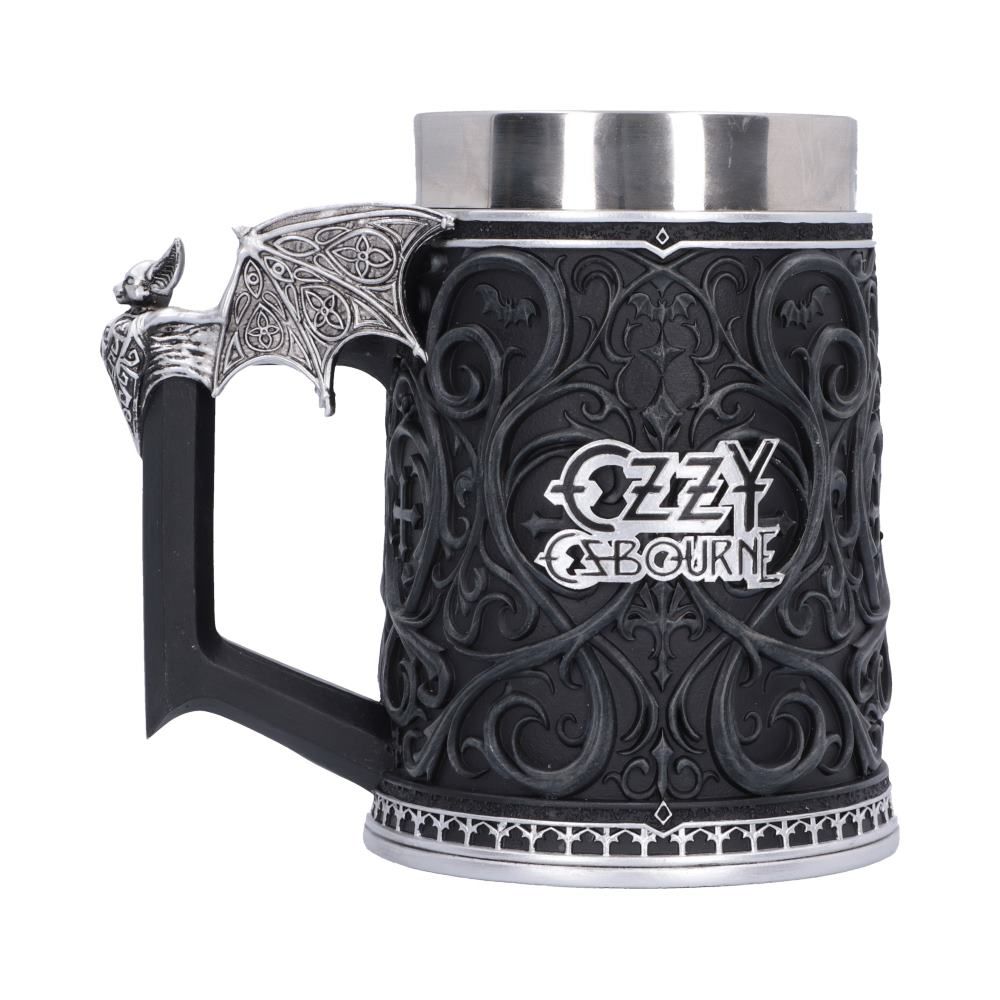 Ozzy Osbourne Prince of Darkness tankard rear view
