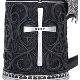 Prince of Darkness tankard silver cross detail