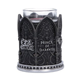Ozzy Osbourne gothic tea light holder front view
