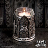 Ozzy Osbourne tea light holders lit display