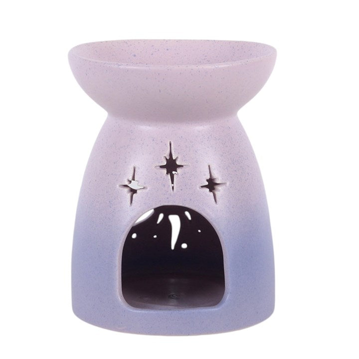 Purple Sun Cut Out oil burner tealight opening