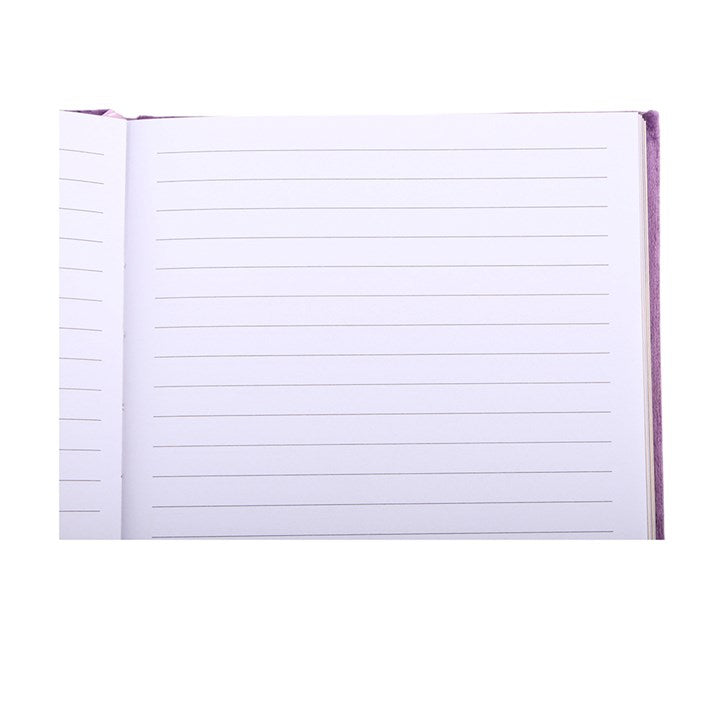 Lined pages inside Purple Celestial A5 Dream Journal