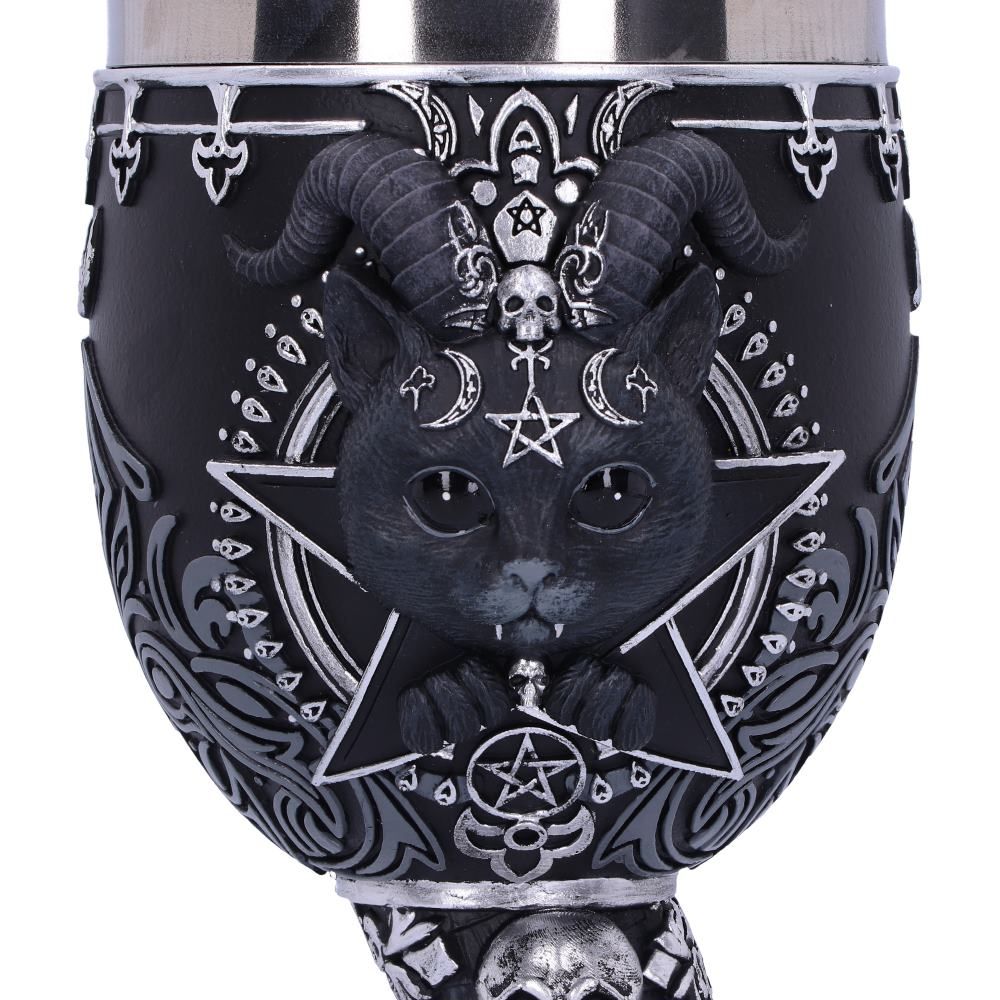 Pawzuph Horned Cat Goblet