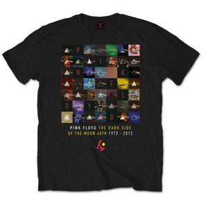 Pink Floyd T-Shirt (Small): Dark Side of the Moon 40th Variations