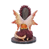 Poppy Red Crystal Fairy Figurine