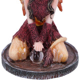 Poppy Red Crystal Fairy Figurine