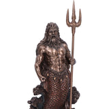 Poseidon God of the Sea Medium Bronze Figurine