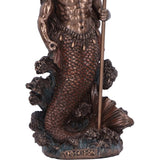 Poseidon God of the Sea Medium Bronze Figurine