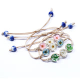 Pressed Flower Bracelet Set