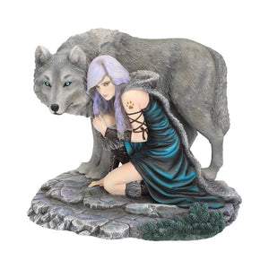 Protector Wolf Figurine by Anne Stokes - Limited Edition
