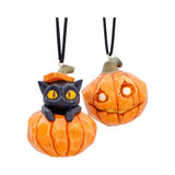 Pumpkin and Patch Halloween Hanging Ornaments