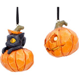 Pumpkin and Patch Halloween Hanging Ornaments