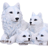 Pups Protection Wolf & Cubs Figurine