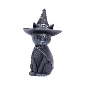Purrah Witch Cat Ornament 13.5cm