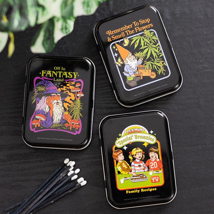 Fantasy Land Stash Tin by Steven Rhodes