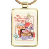 My Emotional Baggage Keyring by Steven Rhodes