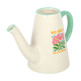 No Rain, No Flowers Watering Can Vase