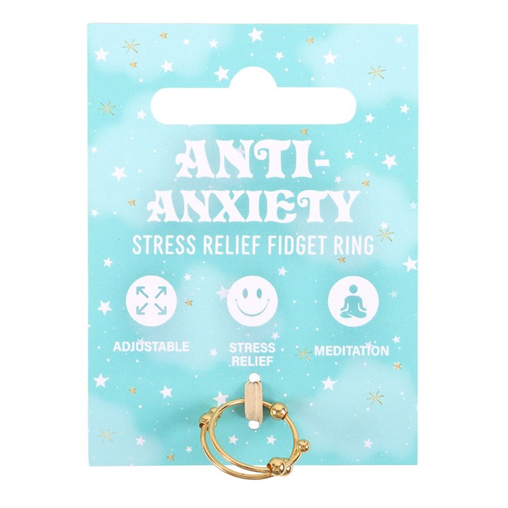Rain or Shine anti-anxiety fidget ring packaging