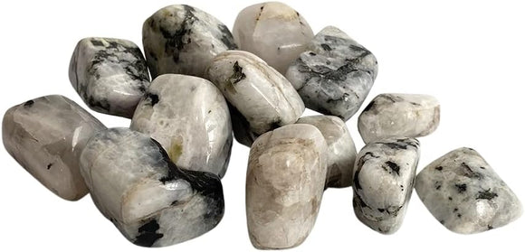 Rainbow Moonstone Crystal Tumblestones