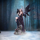 Ravina Raven Fairy Figurine