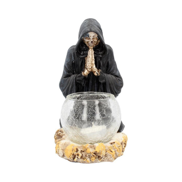 Reapers Prayer Gothic Candle Holder