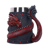 Red Dragon Coil Tankard