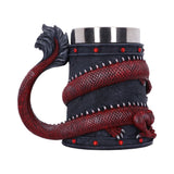Red Dragon Coil Tankard