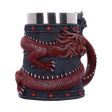 Red Dragon Coil Tankard