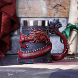 Red Dragon Coil Tankard