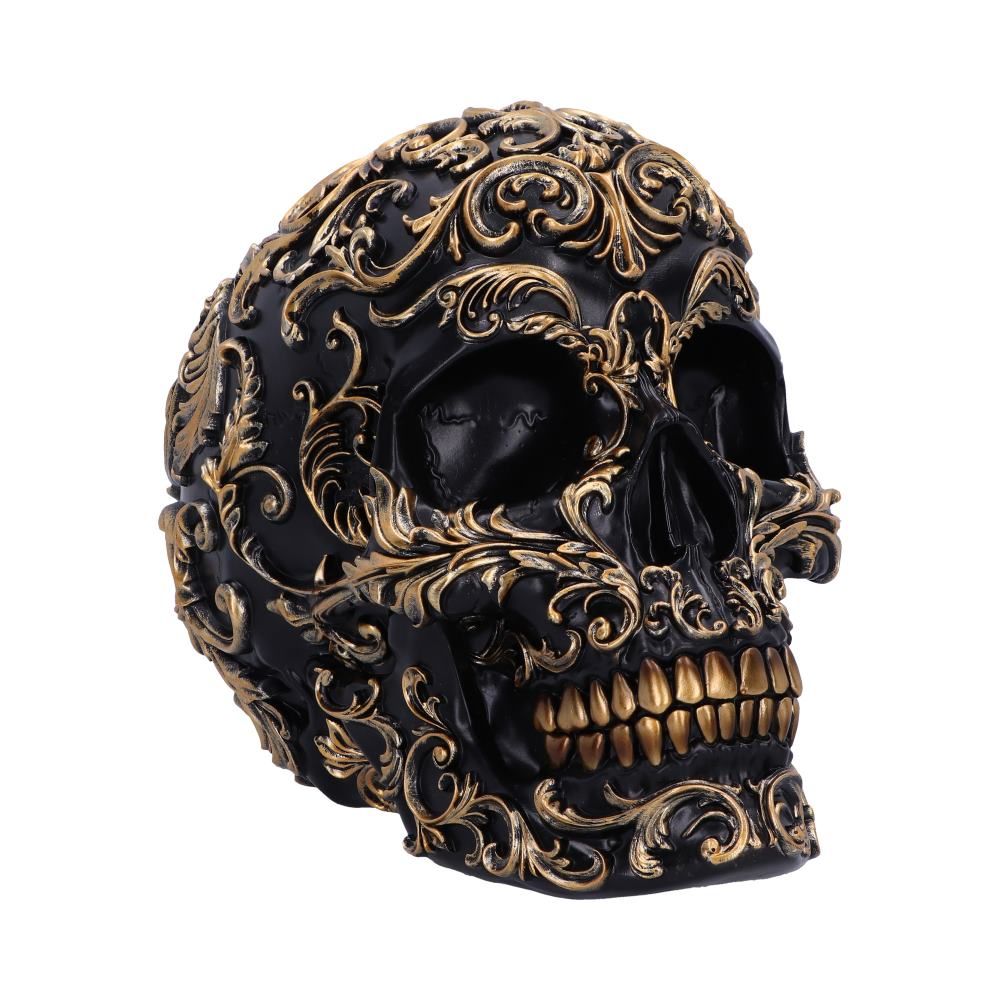 Renaissance Black & Gold Skull