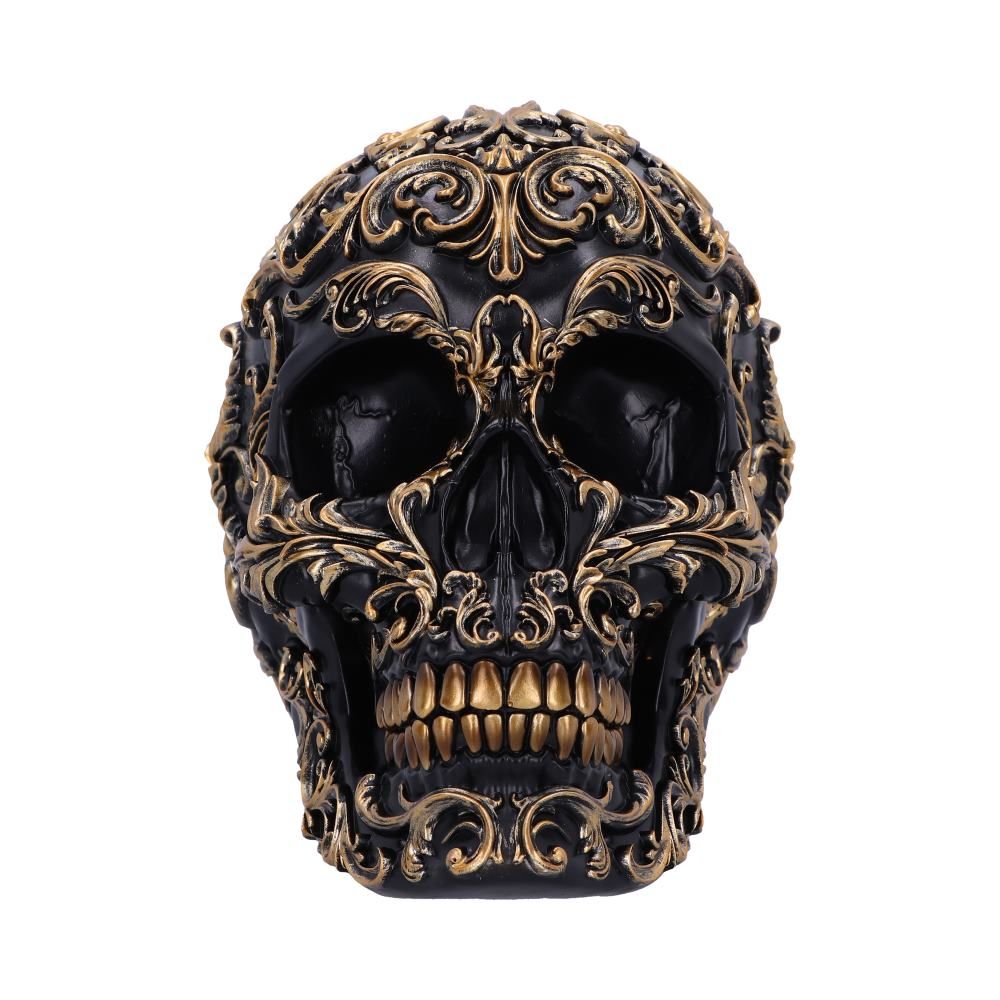 Renaissance Black & Gold Skull