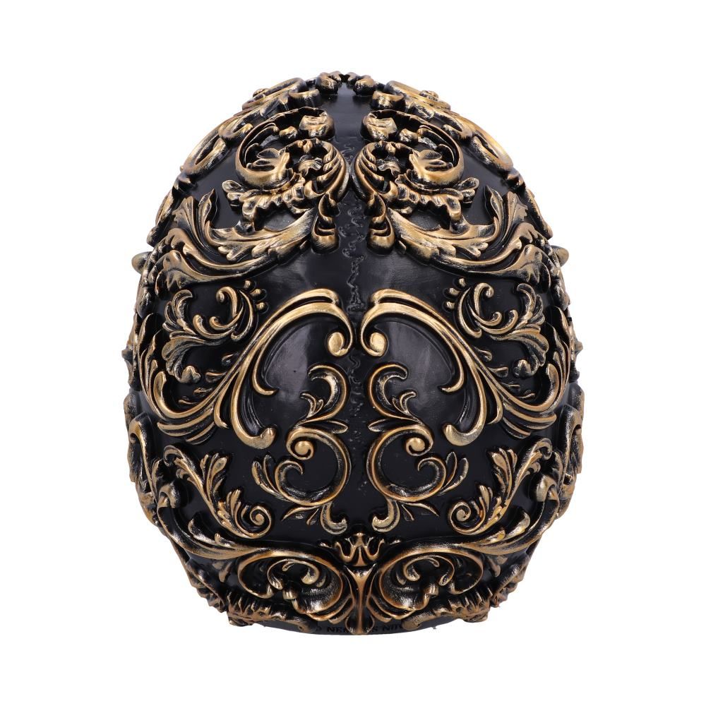 Renaissance Black & Gold Skull