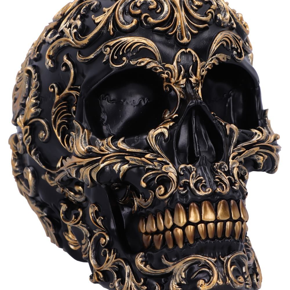 Renaissance Black & Gold Skull
