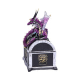 Reptilian Riches Dragon Treasure Chest Box