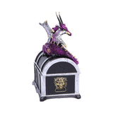 Reptilian Riches Dragon Treasure Chest Box