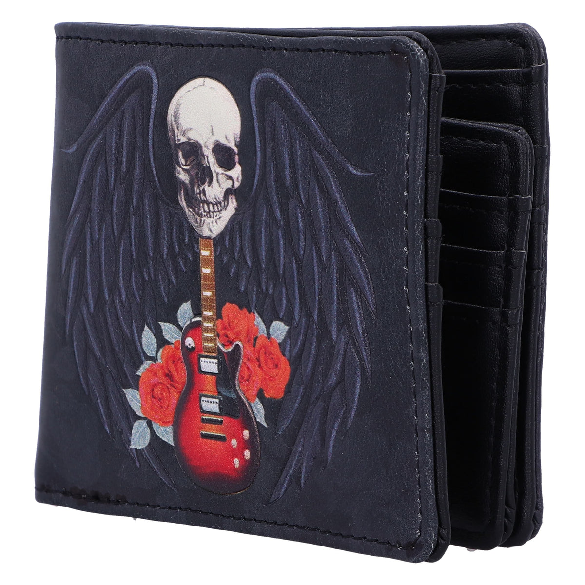 Rock & Roses Guitar Skull Wallet